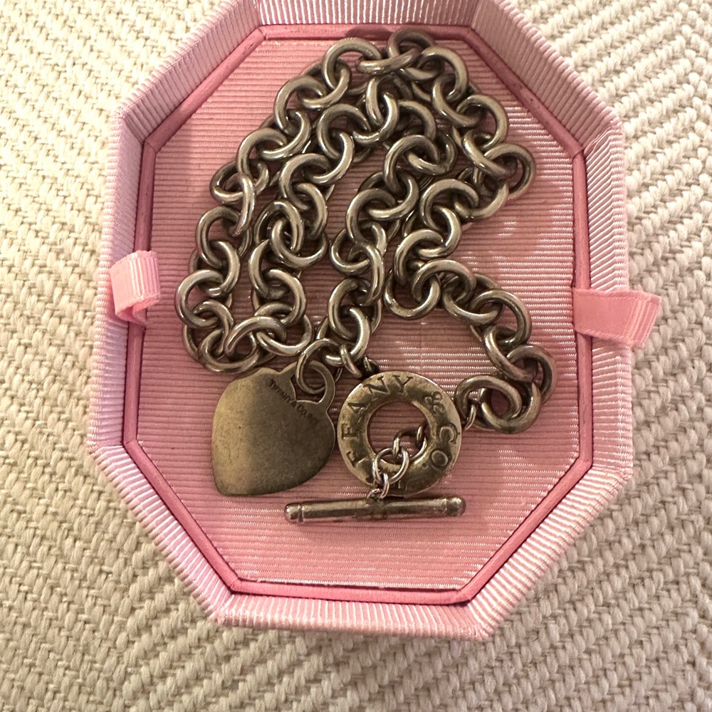 Tiffany & Co. Silver Heart Necklace